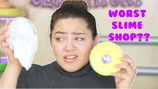 SLIME SHOP REVIEW!!! Worst slime ever or best slime ever?