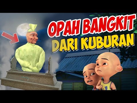 Opah Bangkit Dari Kuburan , Upin Ipin Takut ! GTA Lucu