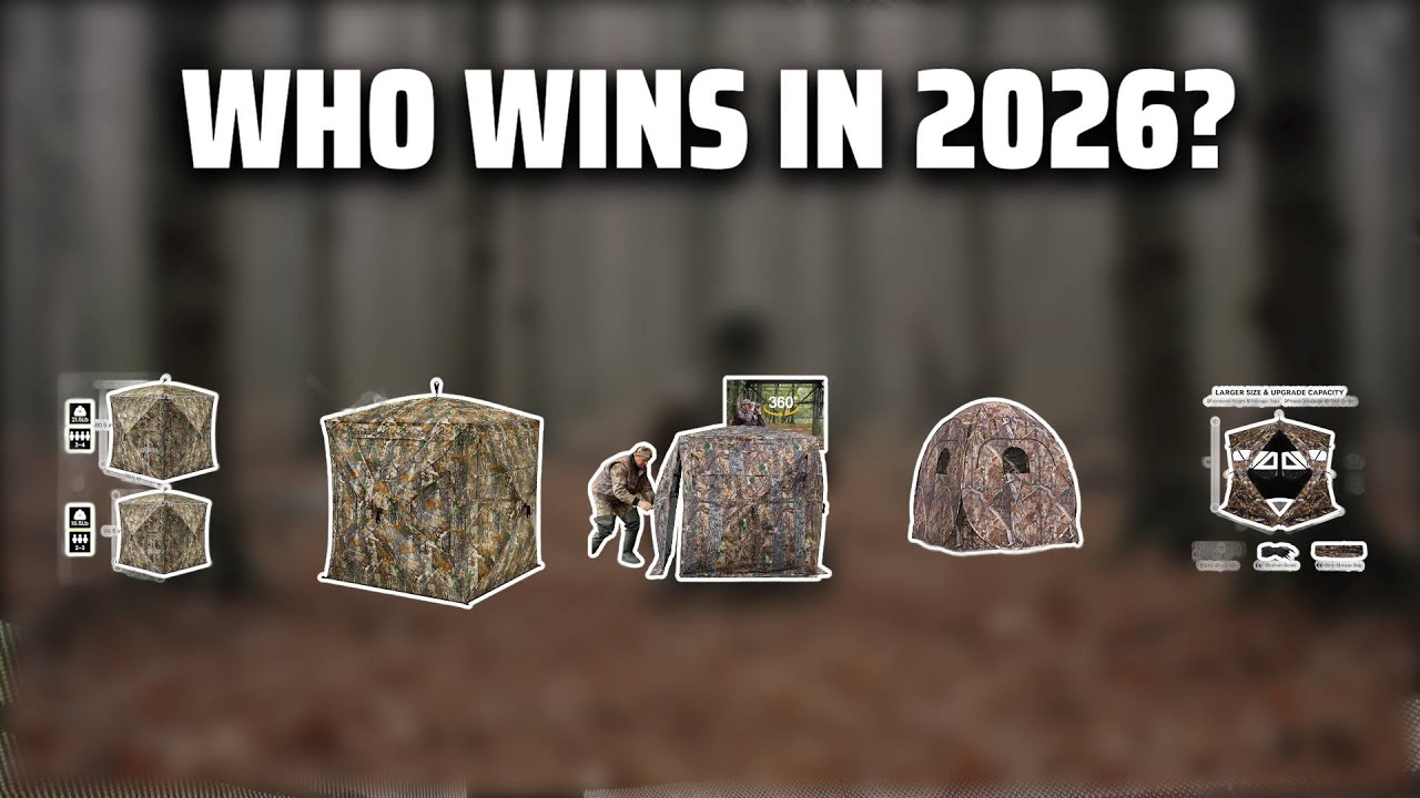 The Top 5 Best Ground Blind in 2026 - Must Watch Before Buying!