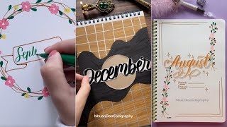 12 Months of Creativity: Unique Assignment Front Page Ideas for Every Month ️ | Part 2