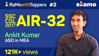 RwT E2 - SSC CGL 2017 Topper Ankit Kumar AIR-32 Full Interview with RaMo