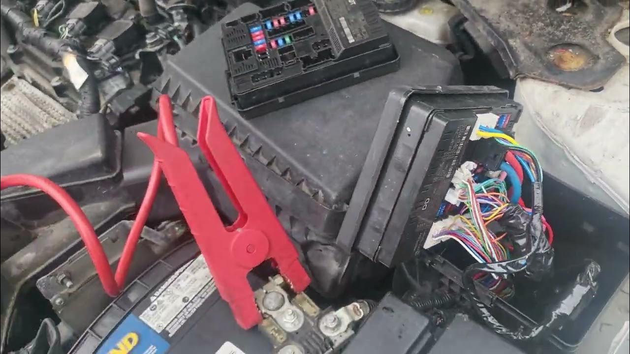 2014 Nissan Altima No Crank No Start Security Light Is On No