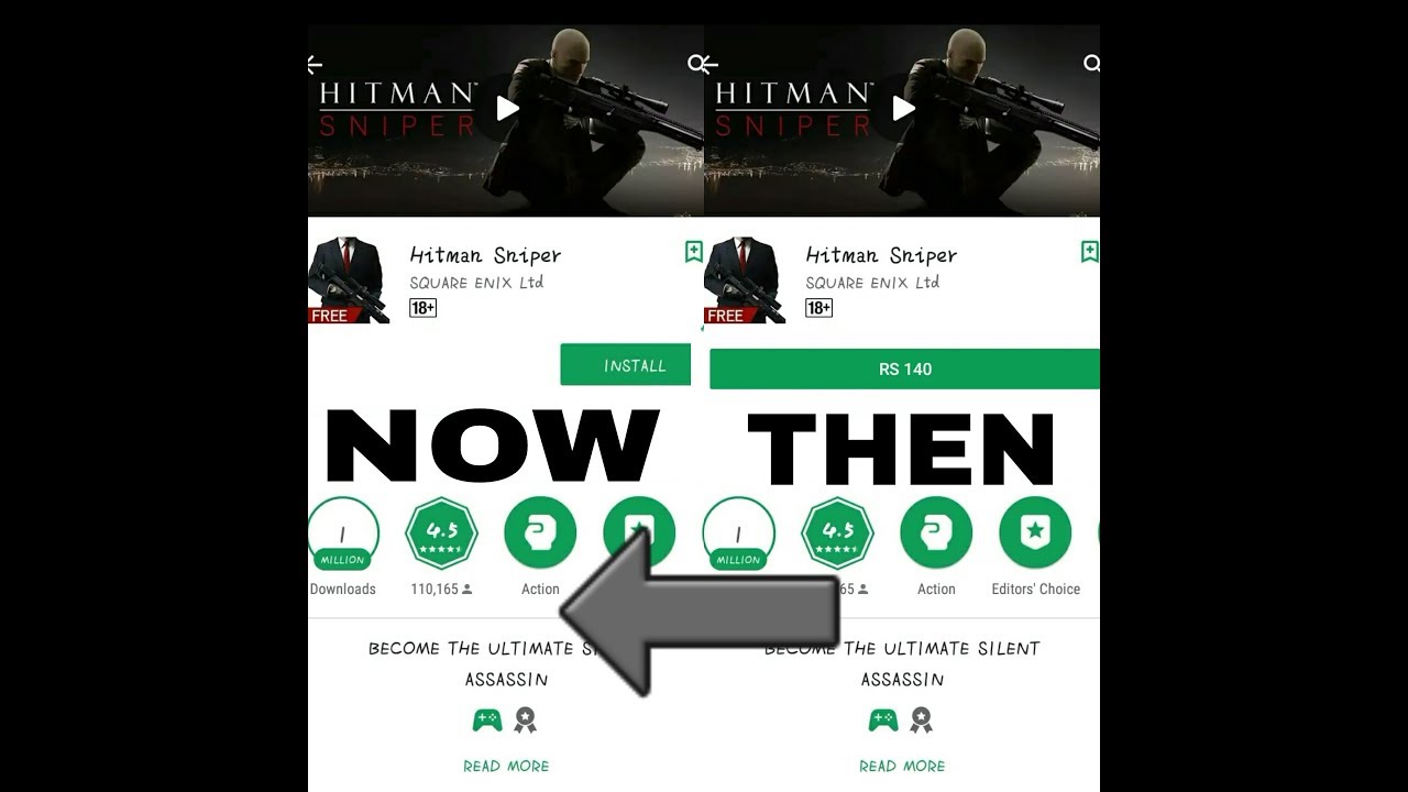 Hitman Sniper For Free On Google Play Store