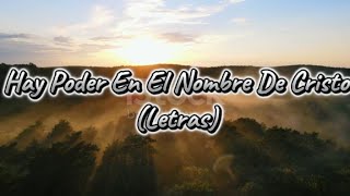 Hay Poder En El Nombre De Cristo (Letras) - Ministerio Ictus