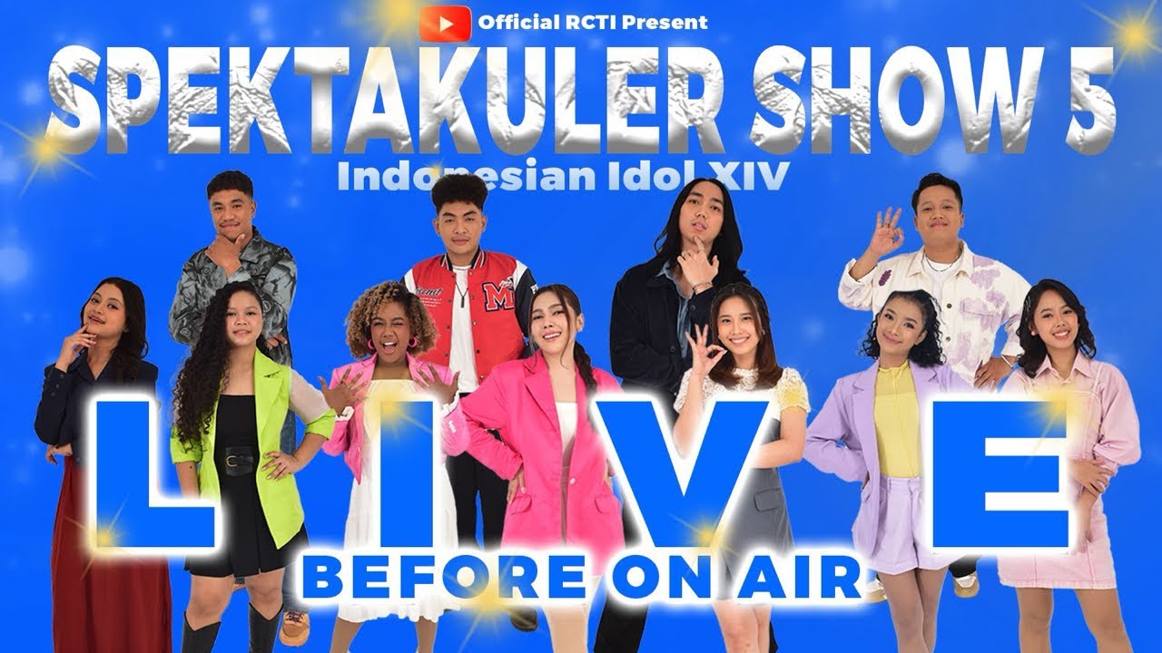 LIVE BEFORE ON AIR TOP 11 INDONESIAN IDOL SEASON 14