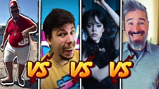 Skibidi bop yes yes yes VS Mr Beast phonk VS Wednesday Dance VS Cmlegend88