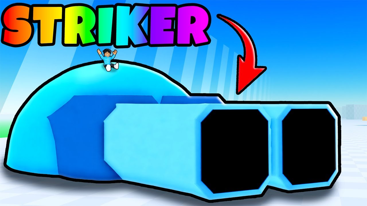 Улучшение танка STRIKER в игре Roblox Tank Game.