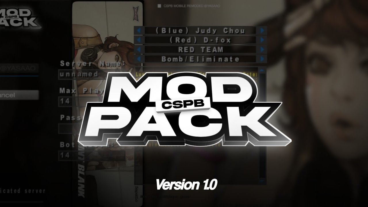 POINT BLANK ANDROID || SHARE MODPACK CSPB MOBILE FOR V18 - V20.1
