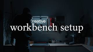 I Built My DREAM Creative Business Workbench Setup in 1 Week!