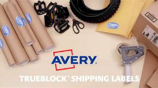 Avery Shipping Labels Range