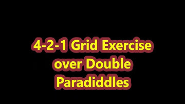 421 Double Paradiddle Grid