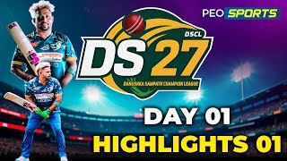 Danushka Sampath Champions League - Day 01 Highlights Part 01 screenshot 5