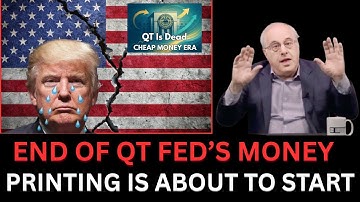 Why The Fed Can’t Stop Printing The End of QT