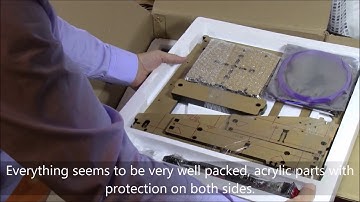 Unboxing my Geeetech I3 Pro acrylic DIY 3D printer