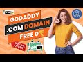 How to Get a GoDaddy Domain for FREE in 2026 | Step-by-Step Guide | GoDaddy Free Domain
