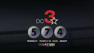 DC LOTTERY Night 03/10/2025