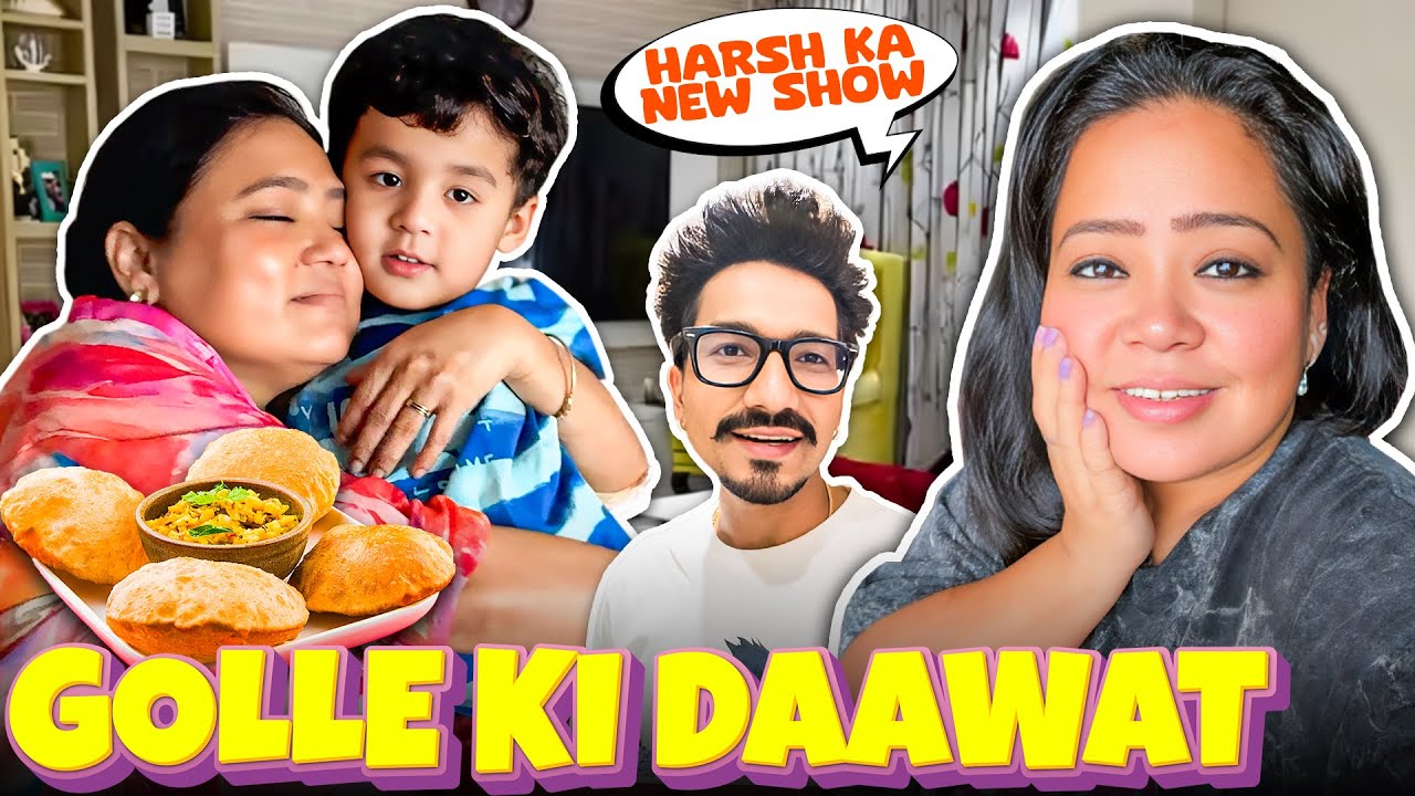 Aaj Golle Ki Daawat Hain 🤩 | Bharti Singh | Harssh Limbachiyaa | Golla
