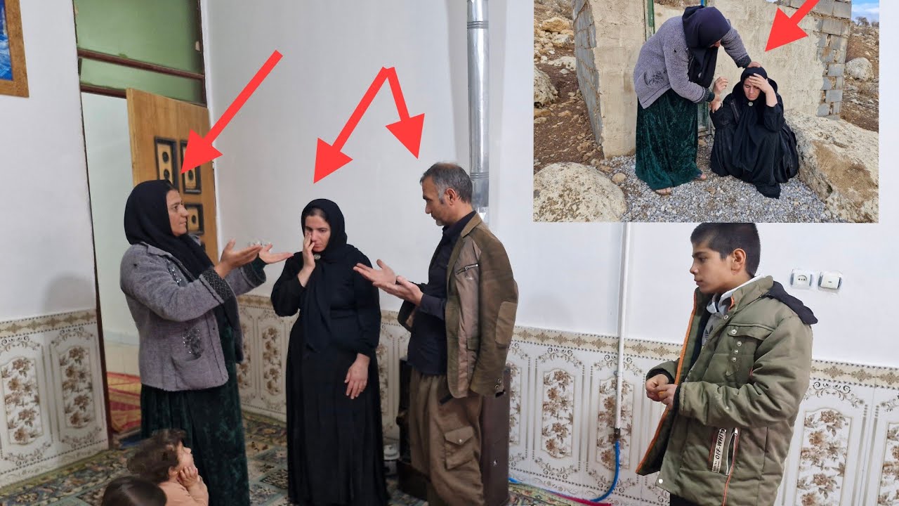 «Марзие встречает Сюзанну и вселяет в нее надежду найти Зайнаб в горах».