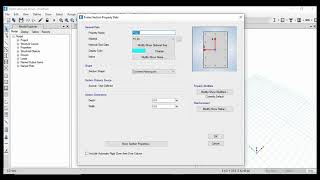 🏗️ ETABS Tutorial: Defining Frame Sections for Structural Analysis 📏