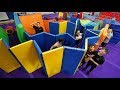 Super fun impossible gymnastics maze