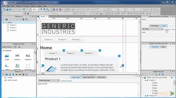 Learning Axure RP Tutorial: Creating the Documentation | packtpub.com