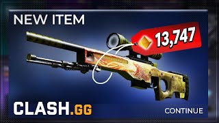 CLASHGG DRAGON LORE WITH $100 CASE!! Clash.gg Promo Code 2025
