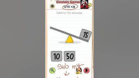 Brain test All star level 438 Walkthrough solution