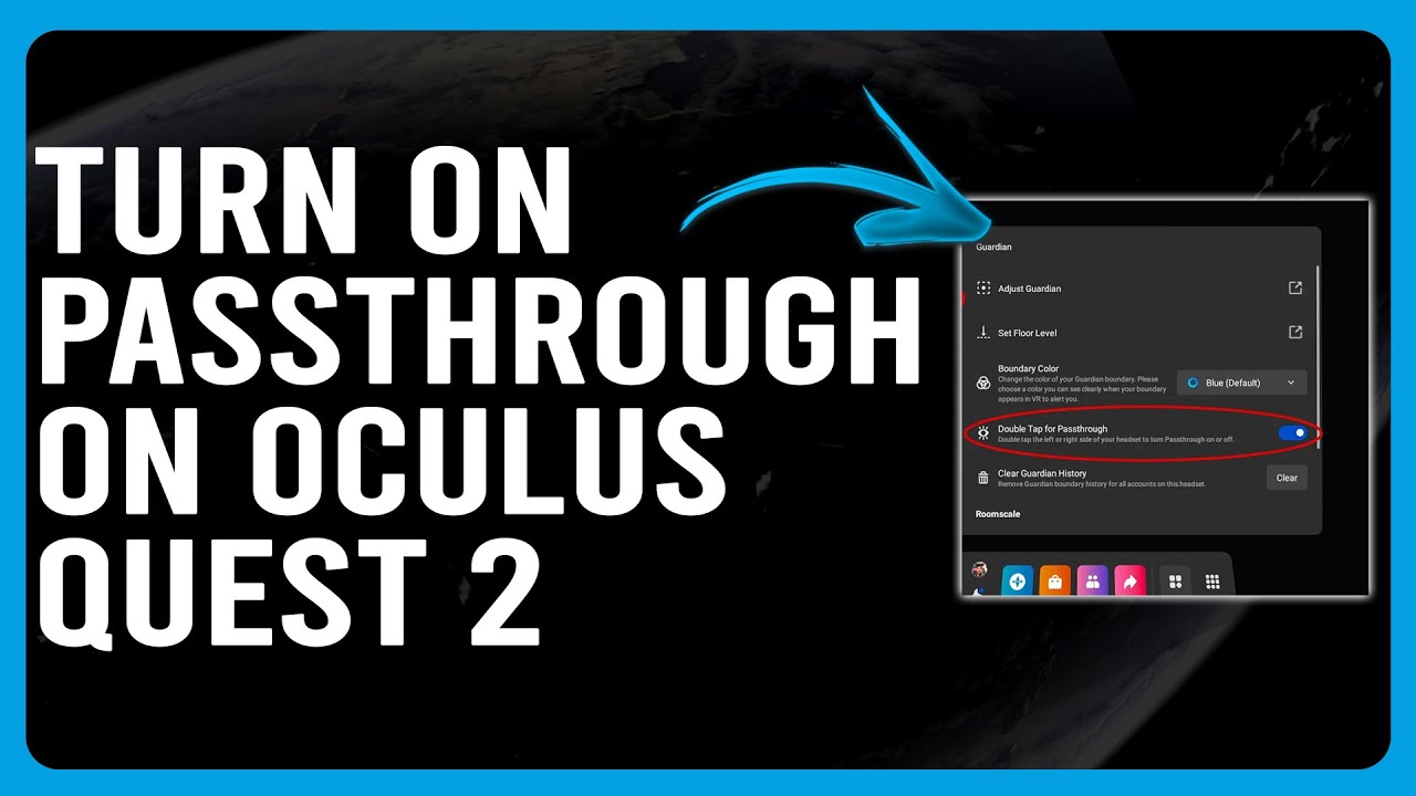 How To Turn On Passthrough On Oculus Quest 2 (How To Enable Passthrough On Oculus Quest 2)
