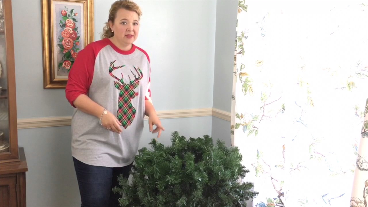 How to make A Fake Christmas Tree look Fuller YouTube