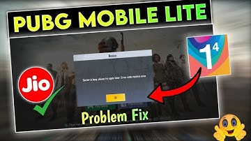 Server busy problem in pubg mobile lite | server busy problem in 1.1.1.1 vpn