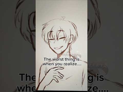 When you realize...vent Animation Digitalart Animeart manga manwha mentalhealth depression