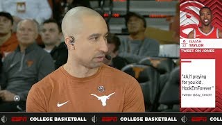 The Texas Longhorns are inspired by Andrew Jones' battle with leukemia | College GameDay | ESPN