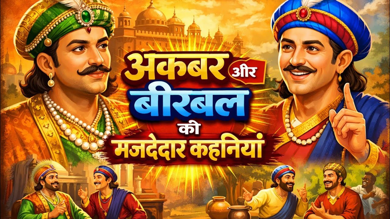 बादशाह अकबर और बीरबल की दिमाग घुमा देने वाली अनोखी व दिलचस्प कहानियाँ 😨||#viralvideo#viral🤯🤔!!
