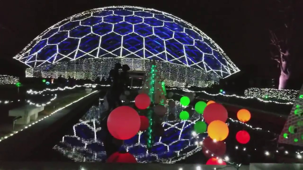 GARDEN GLOW at Missouri Botanical Garden! HAPPY NEW YEAR! YouTube