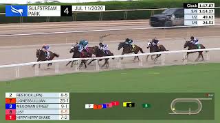 Gulfstream Park July 11, 2026 Race 4