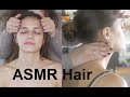 ASMR Scalp, Head, Hair, For Head, Neck & Shoulders Massage | Oiling | Brushing | No Talking