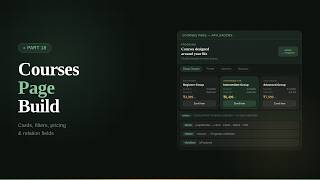 Course Catalog in Next.js with Payload CMS Collections (Ep. 18)