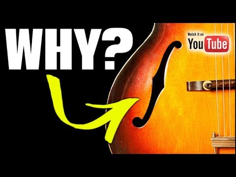 why-the-acoustic-"f-hole"-guitar-design?