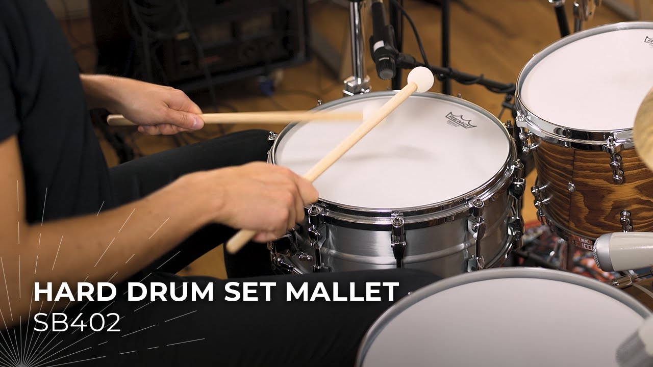 MEINL Stick & Brush Hard Drum Set Mallet SB402 - YouTube