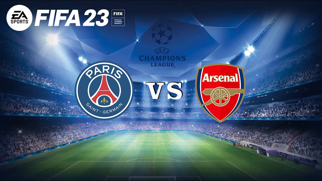 FIFA 23 PS5 | PSG Vs Arsenal | Champions League | Full Match - YouTube