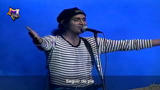 Video thumbnail of "Seguir de pie en vivo - tranzas 1997"