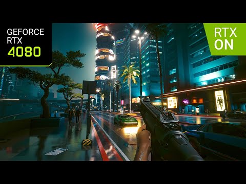 Cyberpunk 2077: RTX 4080 with DLSS 3 Update & Ray Tracing On | 4K Native