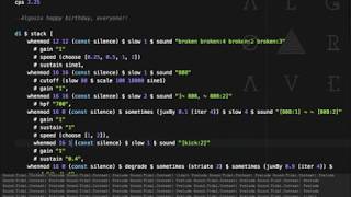 Alexandra Cárdenas - Algosix Live Stream Performance - March 17, 2018 03:00 UTC