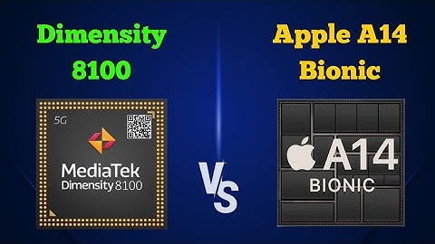 Dimensity 8100 vs Apple A14 Bionic 💥@thetechnicalgyan Apple A14 Bionic vs Dimensity 8100