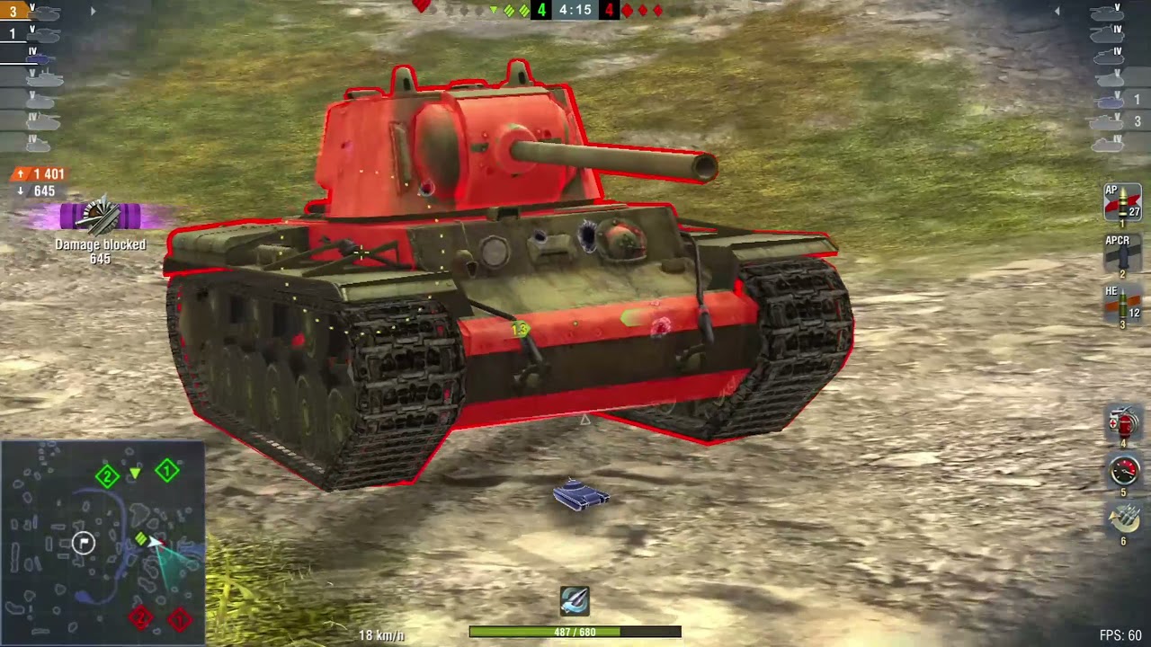 WoT Blitz Gameplay | Cyric_Panzer | KV-1 | Falls Creek