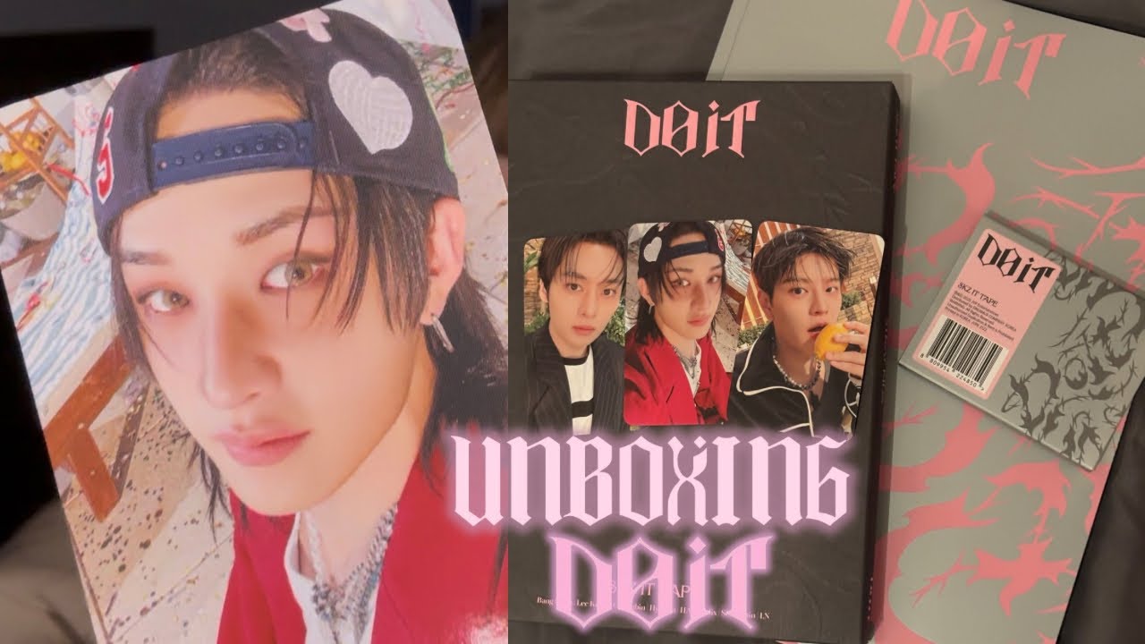 Stray Kids - DO IT UNBOXING🩶🩷 