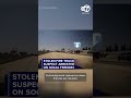 Suspect accused of stealing fire truck arrested on 91 Freeway, video shows