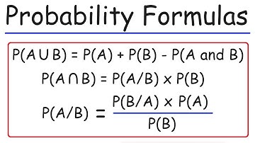 Probability Formulas, Symbols & Notations - Marginal, Joint, & Conditional Probabilities