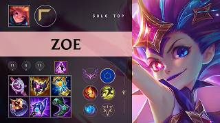 Zoe Top vs Malphite - EUW Master Patch 26.10