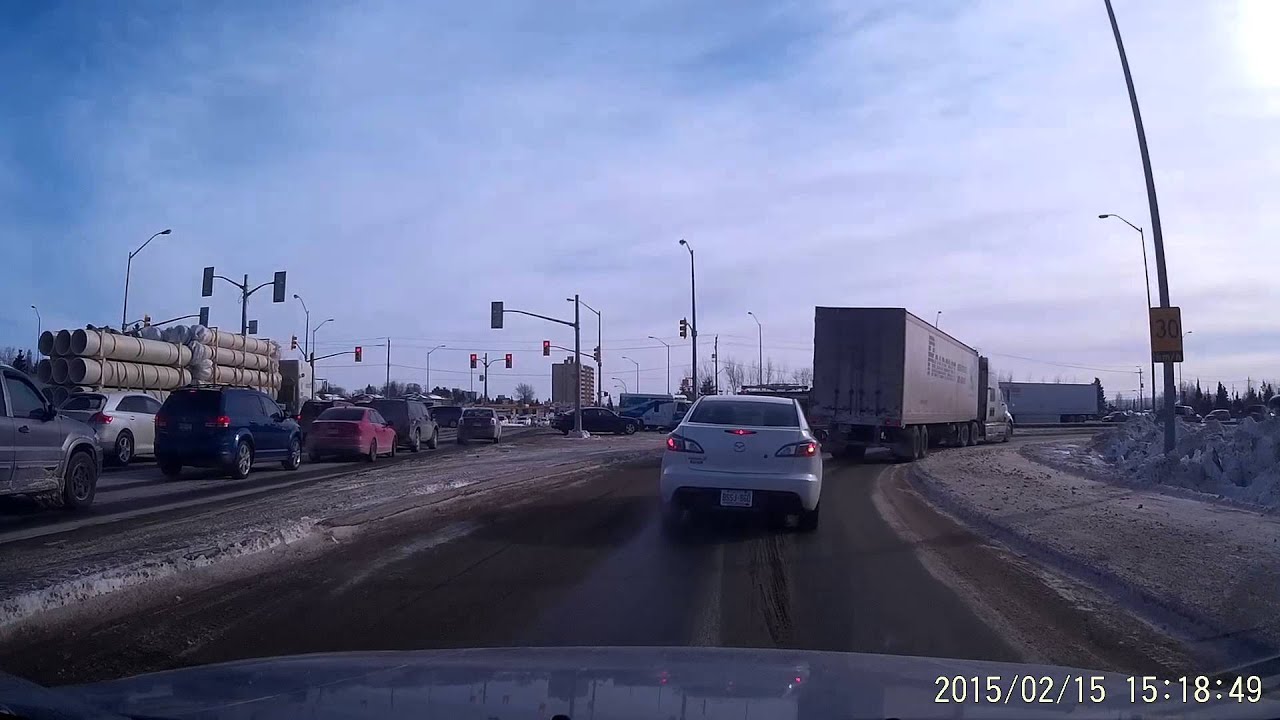 Major Accident Thunder Bay, Ontario Feb 15th 2015 YouTube